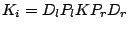 $ K_i = D_l P_l K P_r D_r$
