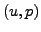 $ (u,p)$
