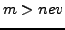 $ m>nev$