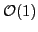 $ \mathcal{O}(1)$