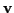 $ {\bf v}$
