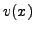 $ v(x)$