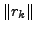 $ \Vert r_k\Vert$