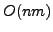$ O(nm)$