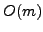 $ O(m)$