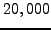 $ 20,000$