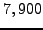 $ 7,900$