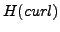 $ H(curl)$