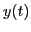 $ y(t)$