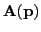 $ \mathbf{A}( \mathbf{p})$