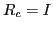 $ R_c = I$