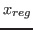 $ x_{reg}$