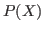 $ P(X)$