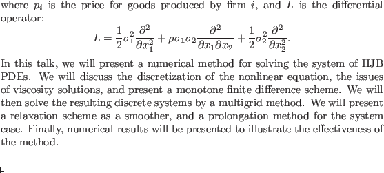 $\displaystyle \frac{\partial V_i}{\partial t} = LV_i - D_M(p_j)
\frac{\partial ...
... results will
be presented to illustrate the effectiveness of the method.
\par
$