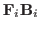 $ \mathbf{F}_i \mathbf{B}_i$