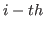 $ i-th$