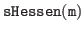 $ \mathtt{sHessen(m)}$